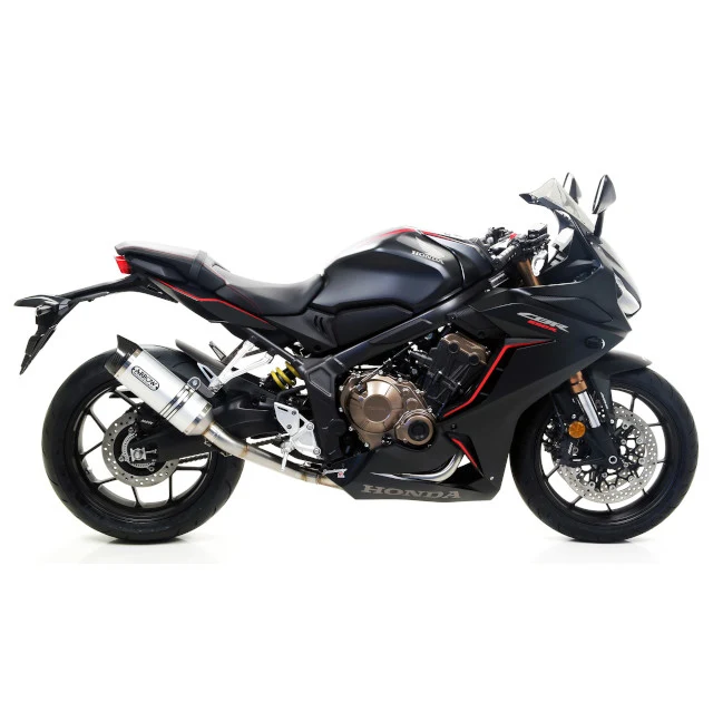 Silenciador Thunder Honda CB 650 R 19-23 Arrow - aluminio