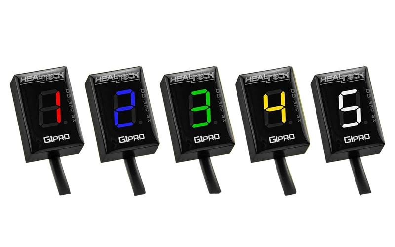 Indicador de marchas HealTech GIpro G2 GPDT-H01 para Honda