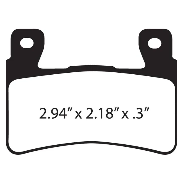 Pastillas de freno Honda CBR 600-900 EBC - Sinterizadas