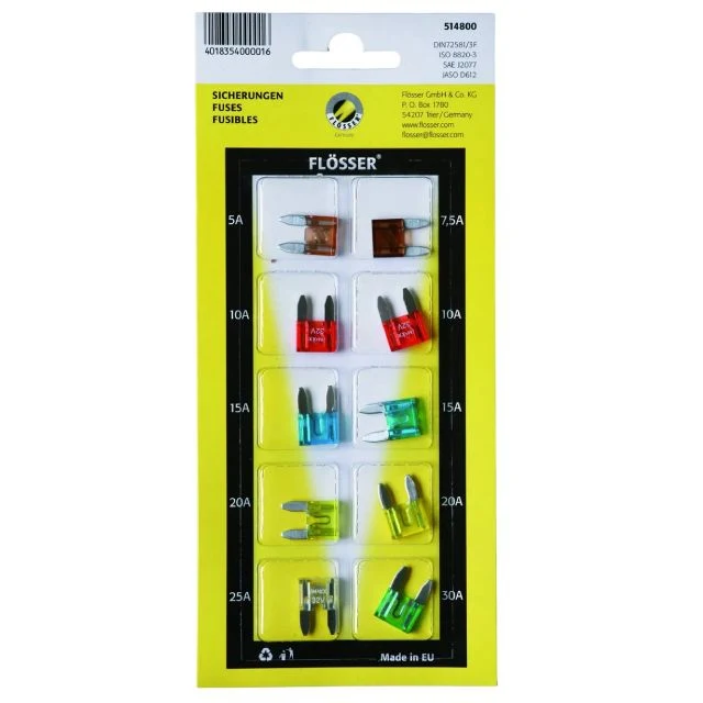 Blíster fusibles mini 5-30A Flösser