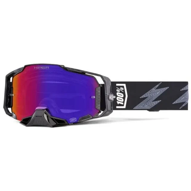 Gafas Offroad 100% Armega Crenshaw / Hiper cristal espejo violeta
