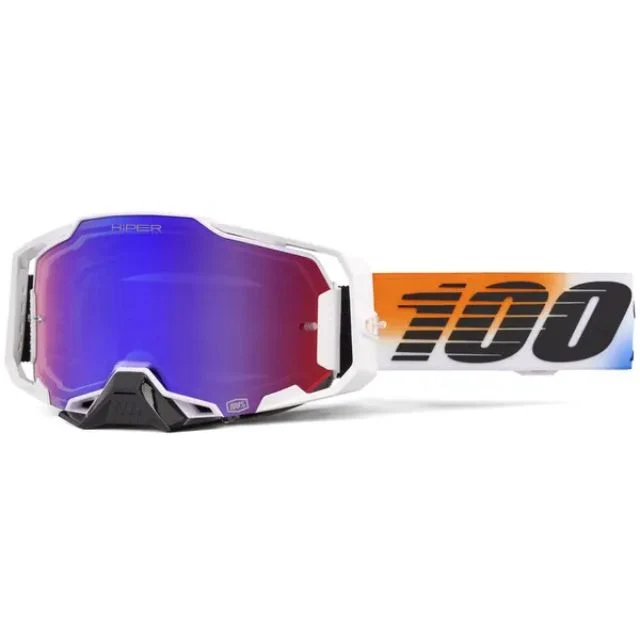 Gafas Offroad 100% Armega United / Hiper cristal espejo azul