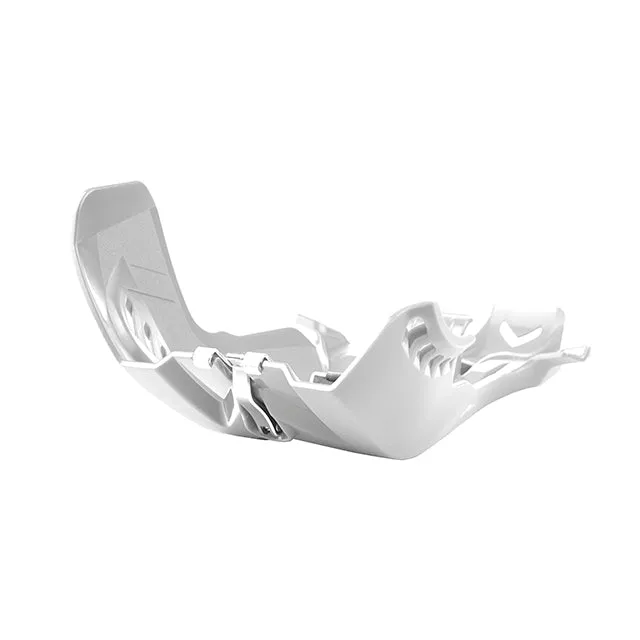 Cubrecárter Fortress con protector link KTM SX250 XC250/300 / Husqvarna TC250 TX300 19-22 TE250/300 20-22 Polisport - blanco