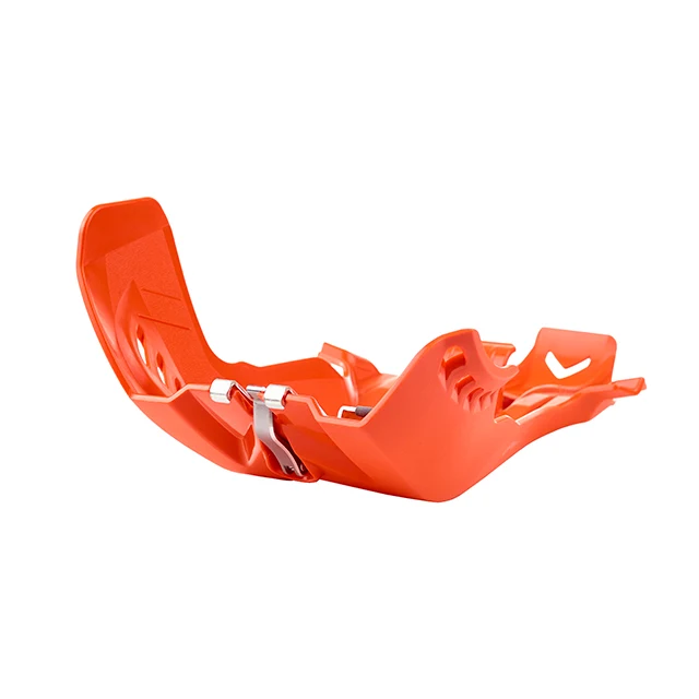 Cubrecárter Fortress con protector link KTM SX250 XC250/300 y Husqvarna TC250 TX300 19-22 TE250/300 20-22 Polisport - Naranja