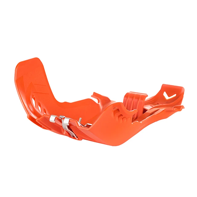 Cubrecárter Fortress con protector link KTM SX250 / Husqvarna TC250 17-18 TE250/300 17-19 Polisport - naranja
