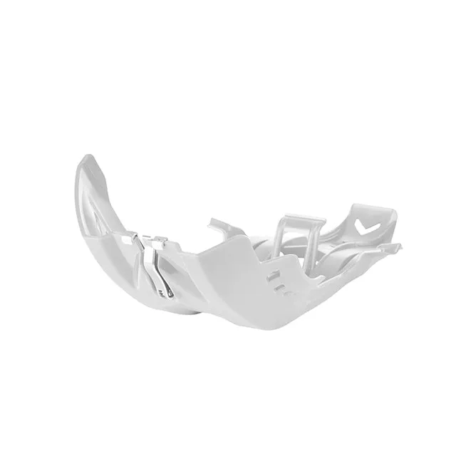 Cubrecárter Fortress con protector link Husqvarna FC250/350 16-21 / KTM SX-F450 19-22 / SX-F250/350 16-21 Polisport - blanco