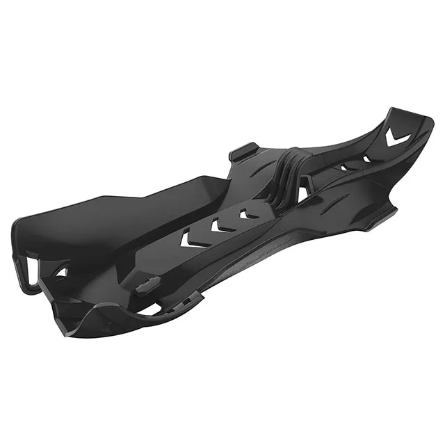 Cubrecárter Fortress con protector link KTM SX250 06-16 / Husqvarna TE250/300 TC250 14-16 Polisport - negro