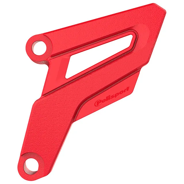 Protector piñon YZ125 05-21 CR250R 02-07 CRF250 04-09 Polisport - rojo