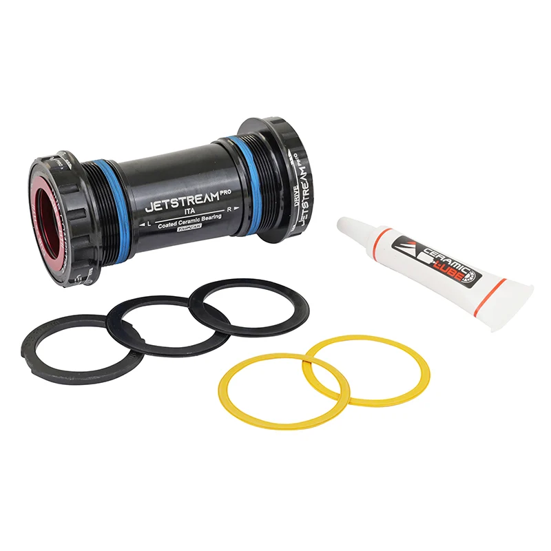 Cuvette Intégré Boîtier Filete Route Tripeak 3En1 Céramique Italien Boite De 70 mm Diam 36 mm Pour Axe 24 mm, 28.99 mm, 30 mm (Compatible Sram Dub, Rotor 3D, Shimano, Colnago) (Garantie 4 Ans)