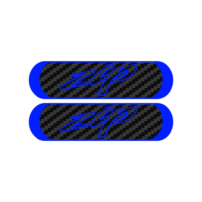 Autocollant Réflecteur 3D Carbon Zip