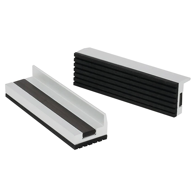 Outil Pro Mors Cyclus Pour Etau 100 mm Avec Revetement Protecteur En Gomme (Vendu A La Paire)