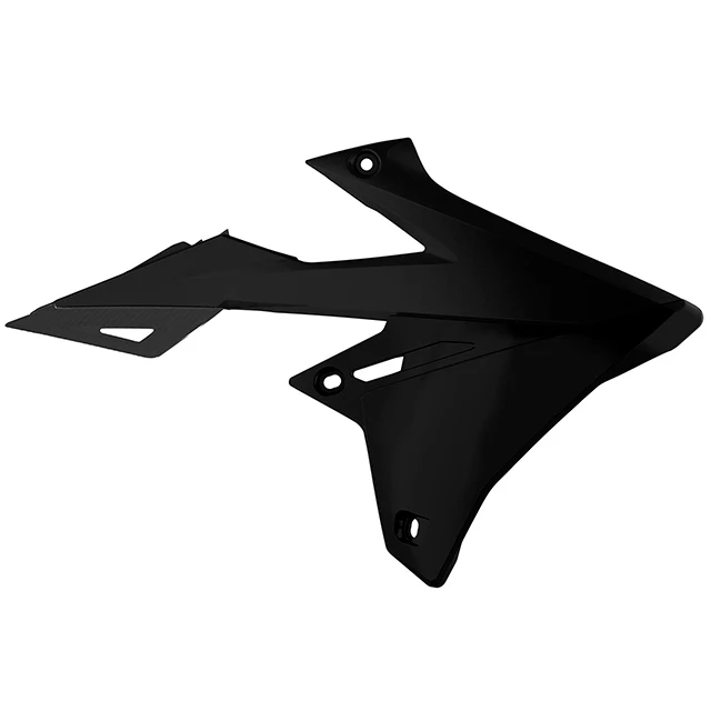 Tapas Radiador RMZ450 19-22 Polisport - negro