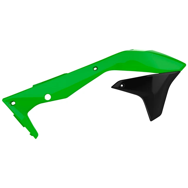 Tapas Radiador KX450F 16-18 Polisport - negro-verde