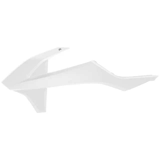Tapas Radiador KTM 125/150SX 250/350/450SX-F 250/350/450XC-F 16-18 Polisport - blanco
