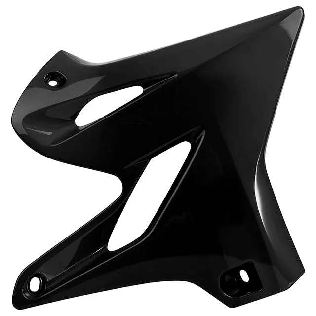 Tapas Radiador YZ125/250 15-21 Polisport - negro
