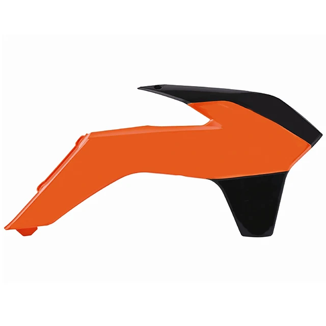Tapas Radiador KTM 125 SX brillante 13-15 Polisport - negro-naranja