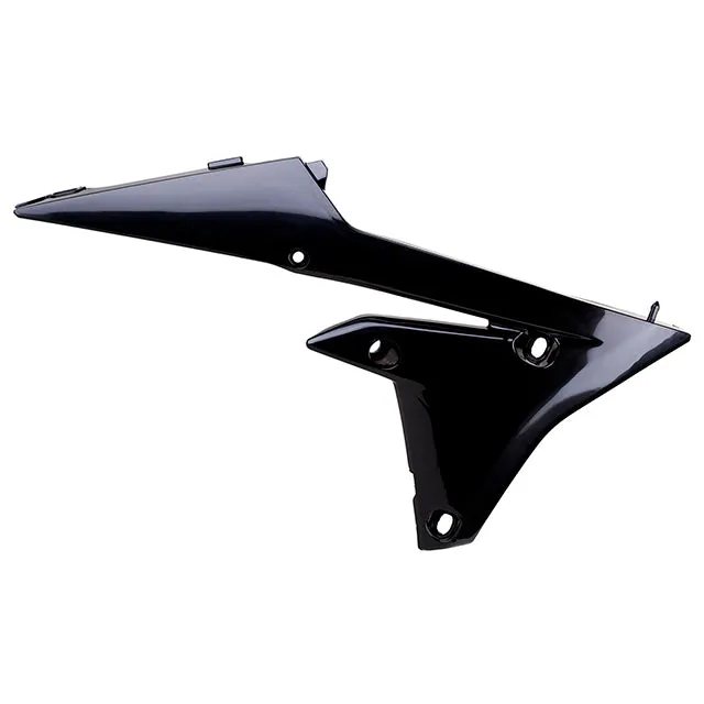 Tapas Radiador Yamaha YZ450FX/WR450F 16-18 YZ450F 14-17 YZ250FX/WR250F 15-19 YZ250F 14-18 Polisport - negro