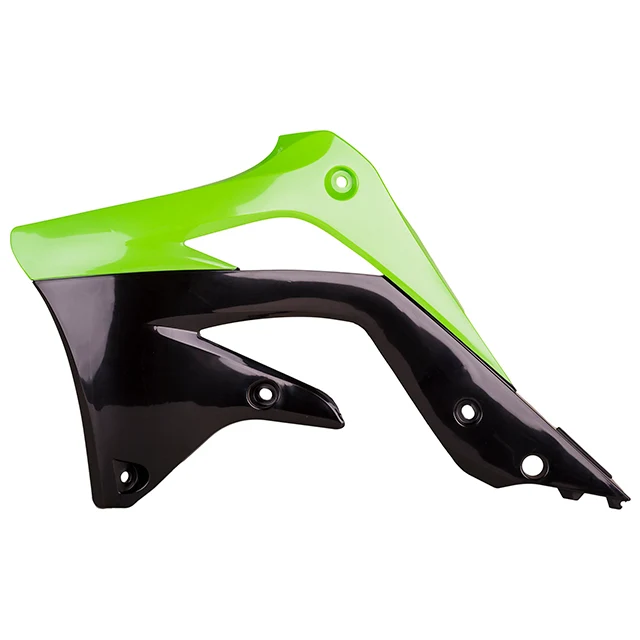 Tapas Radiador KX450F 12-15 Polisport - negro-verde