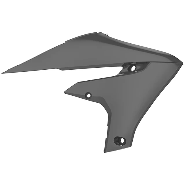 Tapas Radiador YZ450F 18-22 Polisport - nardo grey