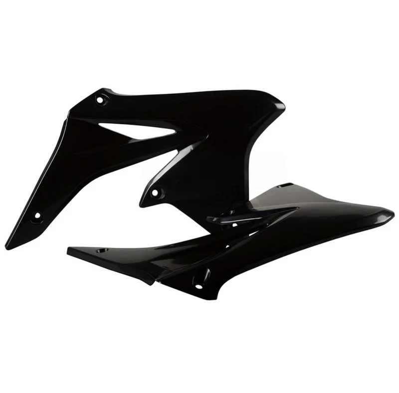 Tapas Radiador RMZ250 10-18 Polisport - negro