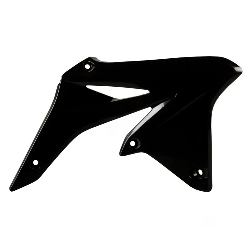 Tapas Radiador RMZ250 10-18 Polisport - negro