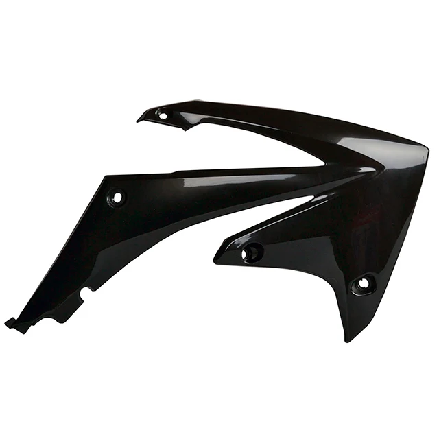 Tapas Radiador Honda CRF450R 09-12 CRF250R 10-13 Polisport - negro