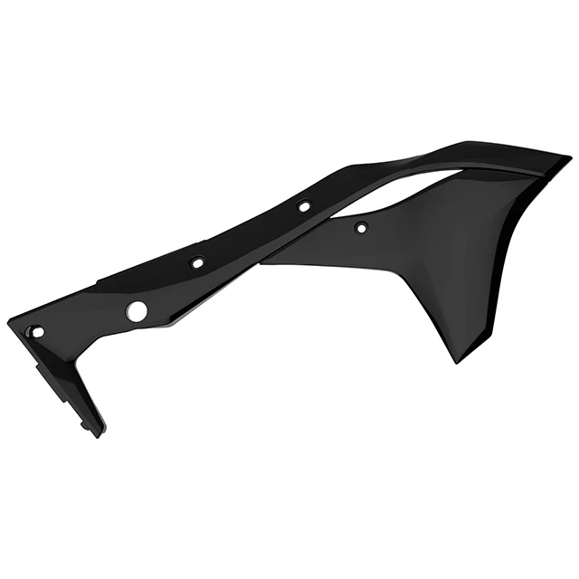 Tapas Radiador KX250F 17-20 Polisport - negro