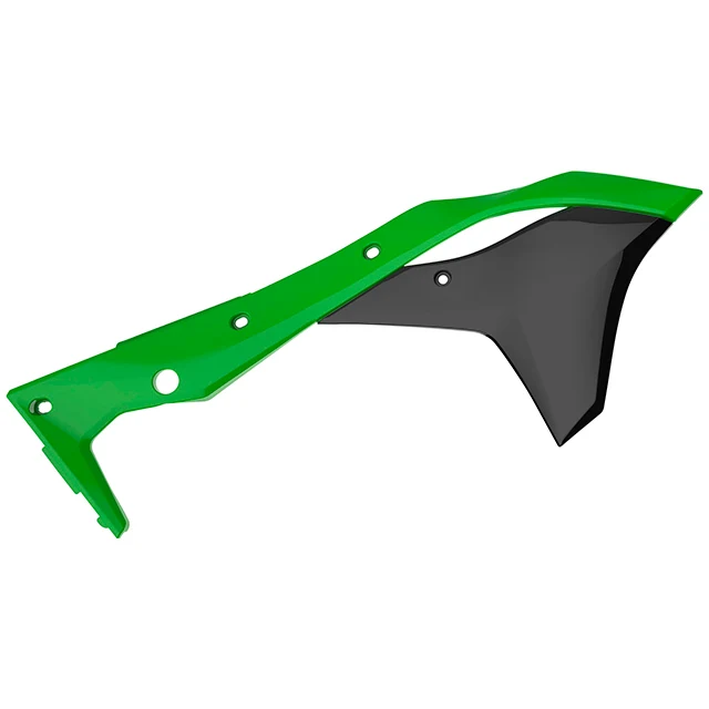 Tapas Radiador KX250F 17-20 Polisport - negro-verde