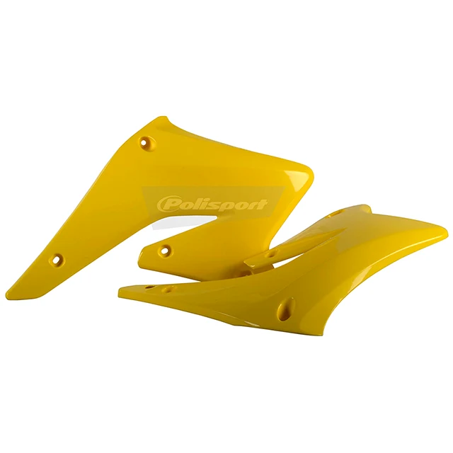 Tapas Radiador RMZ250 04-06 Polisport - amarillo RM01