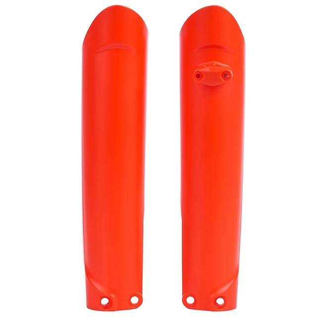 Protectores de horquilla KTM 16-22/Husqvarna 17-22/ Gas Gas 18-22/ Sherco 17-22/ Rieju 20-22 Polisport - naranja flúor