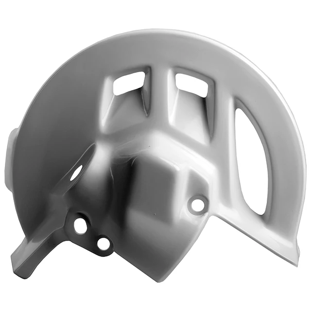 Protector disco freno delantero Honda CRF450R 02-08 CR125R/CR250R 95-07 Polisport - blanco