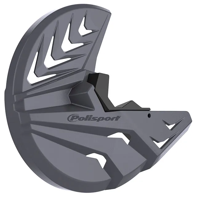 Protector Disco delantero y horquilla Beta RR 4T/2T 13-18 Polisport negro-nardo grey