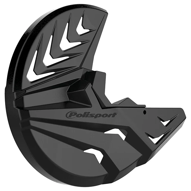 Protector Disco delantero y horquilla Honda CRF250/450R 10-14 Polisport - negro