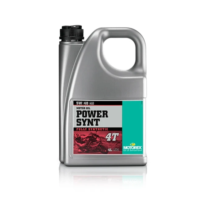 Aceite Motor POWER SYNT 4T 5W40 4L Motorex