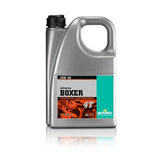 Aceite Motor BOXER 4T 15W50 4L Motorex