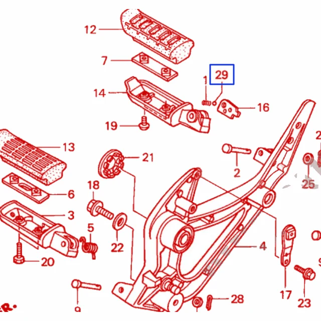 Bola acero 1/4 Honda