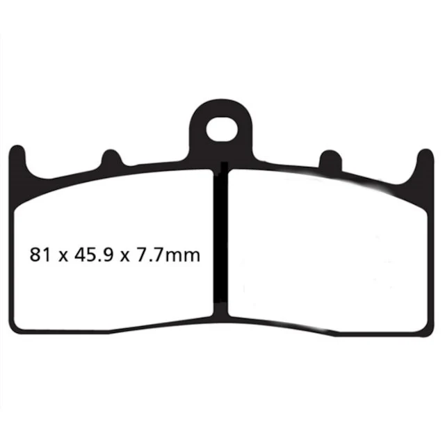 Pastillas de freno delanteras BMW 1200 LT 01-09 EBC HH - sinterizadas