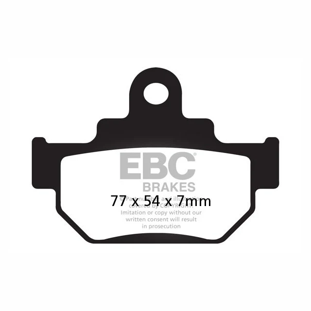 Pastillas de freno delanteras Suzuki GZ/VL 125-250 / DR 600 EBC - carbono