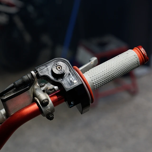 Mando de gas VOCA Racing CNC 90º - Negro