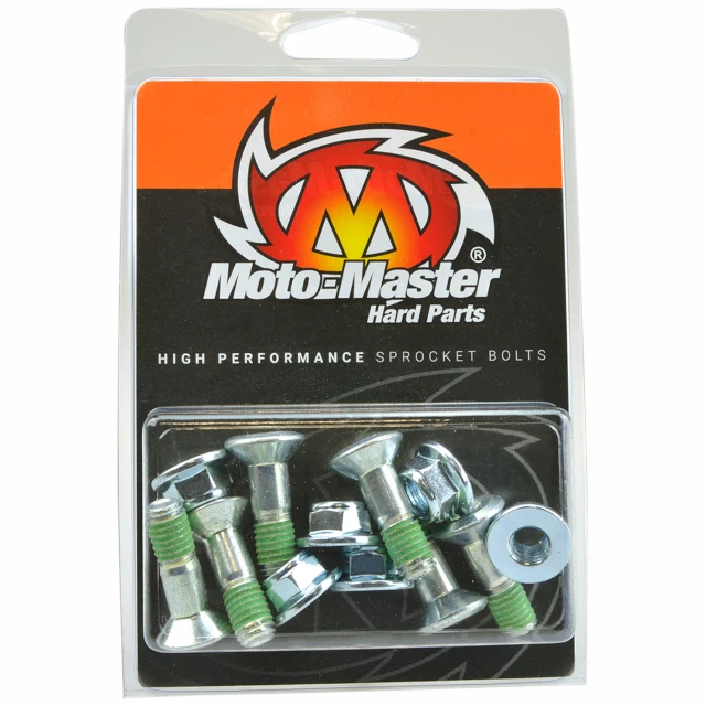 Tornillos corona de arrastre M8x26 6 unidades. Moto Master