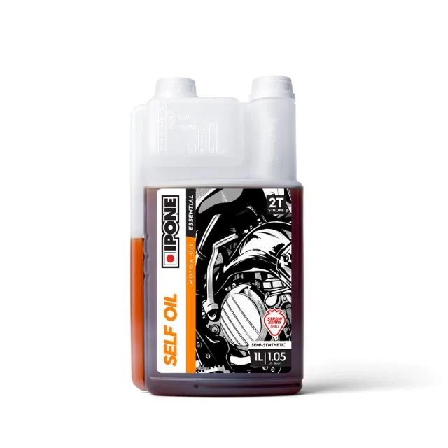 Aceite mezcla 2T 1L Ipone Self Olor Fresa