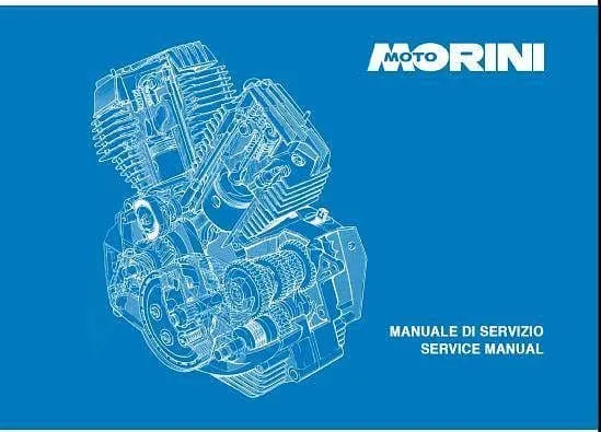 manuel d'atelier Morini 125 250 350 500