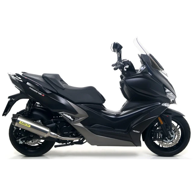 Silenciador Kymco Xciting 400i S 19-20 Race-Tech Titanio Arrow - carbono