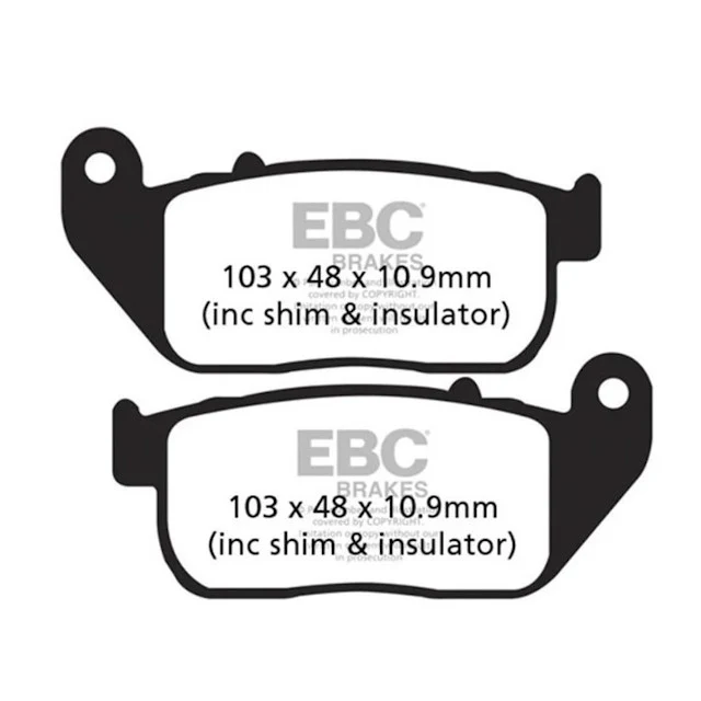 Pastillas de freno Harley Davidson XL 883-1200 EBC - orgánicas