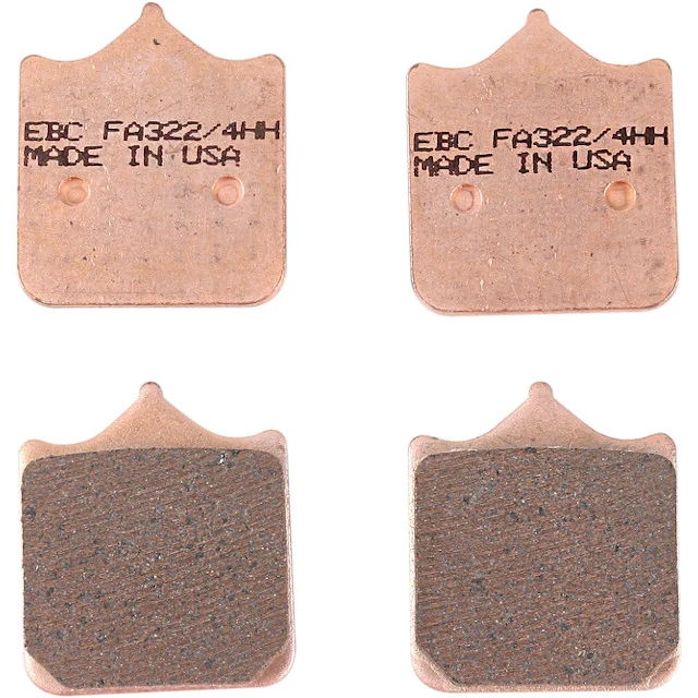 Pastillas de freno Aprilia RSV 1000 / Ducati 749-999 / KTM Duke EBC HH - sinterizadas