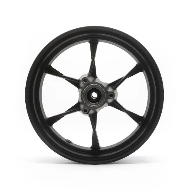 Llanta trasera 3.00x10" ultraligera cojinete d.15mm VMC - negro