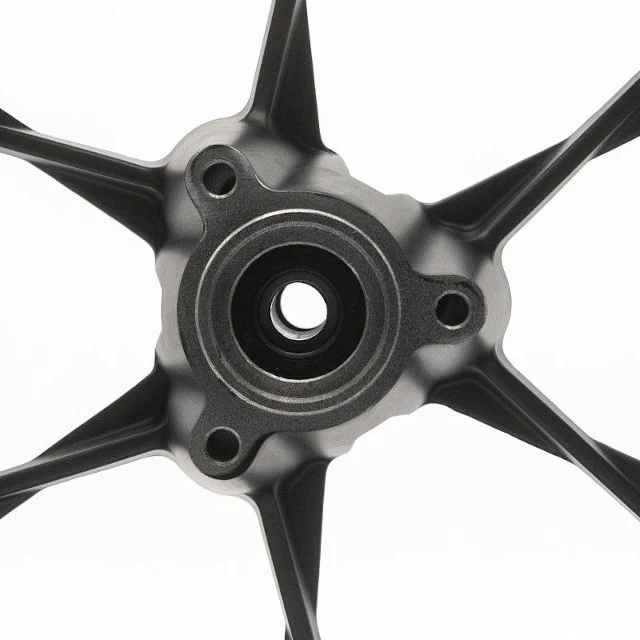 Llanta trasera 3.00x10" ultraligera cojinete d.15mm VMC - negro