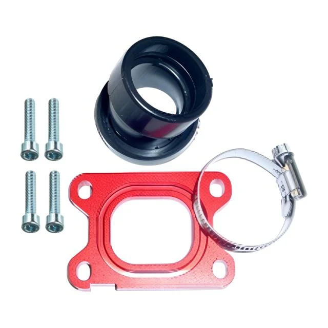 Tobera de admisión Derbi / Minarelli AM6 d. 34mm 360º RQ - Rojo