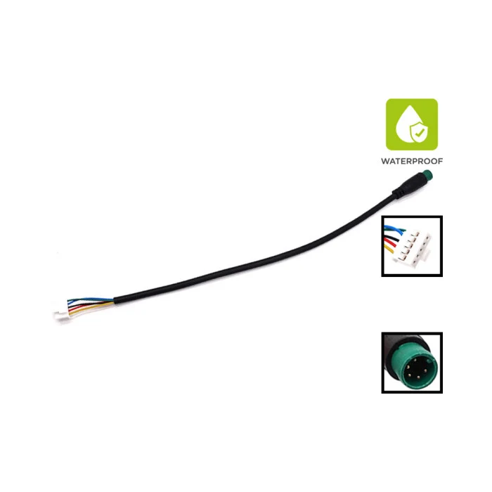 Cable display connecteur etanche