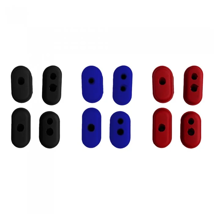 Poignées silicone (4 couleurs : rouge, bleu, noir, jaune)
